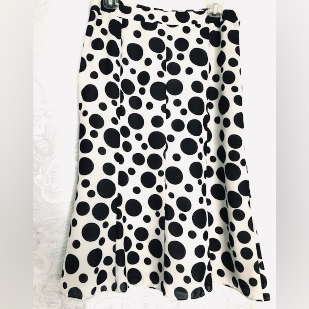 Casper Polka- Dot Elegant Skirt - Picture 13 of 15